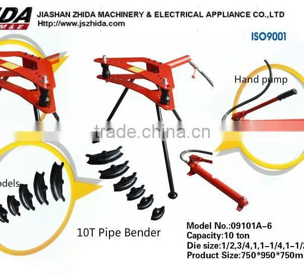 10 Ton Hydraulic Manual Operation Pipe Bender