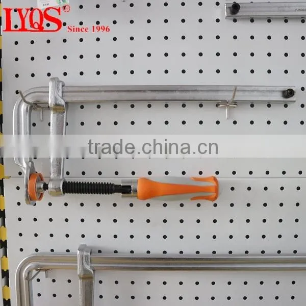 Drop Forged Woodworking F Type Sliding Locking Bar Arm Clamps photo-3