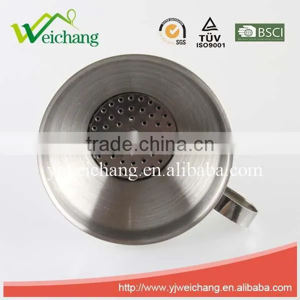 WCE207 Hot Sale Kitchenware Tool Oil Filling Funnel Stainless Steel Funnel Easy Tools High Quality photo-4