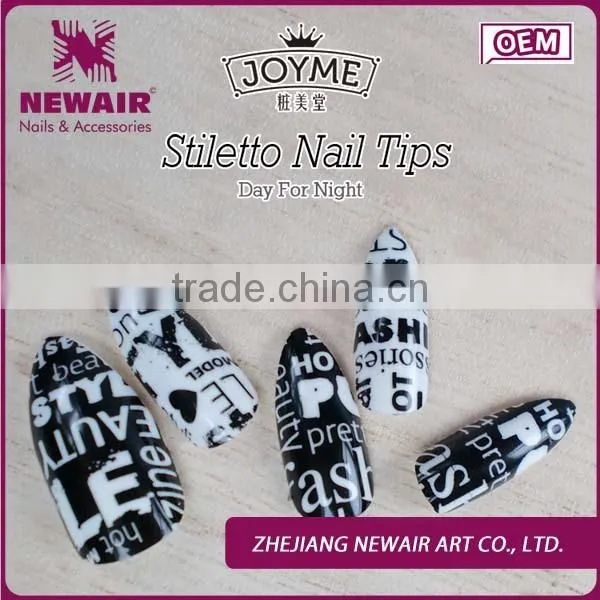 2016 New Product Wholesale Stiletto Nail Art Punk Style Nail Supplies Nail Tip photo-2