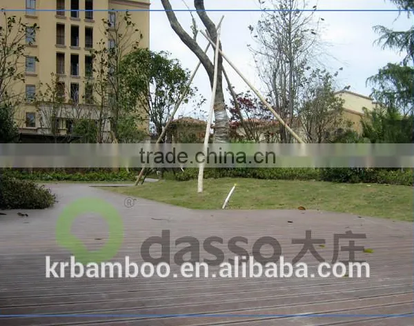Chocolate Strand Woven Bamboo Decking Outdoor Use Flooring photo-6