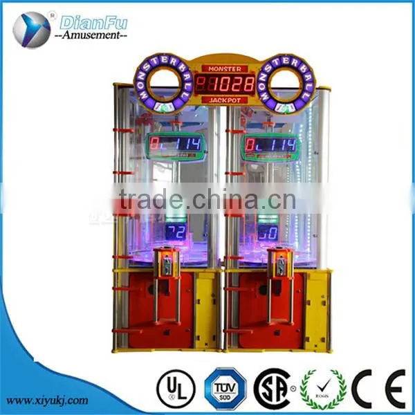 Dianfu 2016Tickets Redemption Game Machine Type Magic Tickets Ball Jump Simulator photo-5