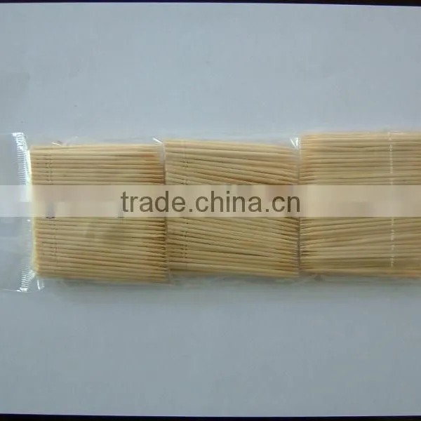 natural bamboo toothpick in bag / wood toothpick