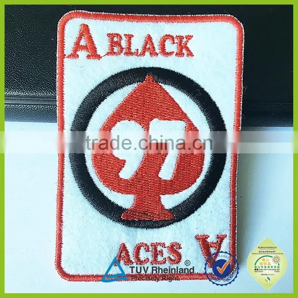 Machine Embroidered Patch Sew on Custom Racing Jacket Patches photo-6