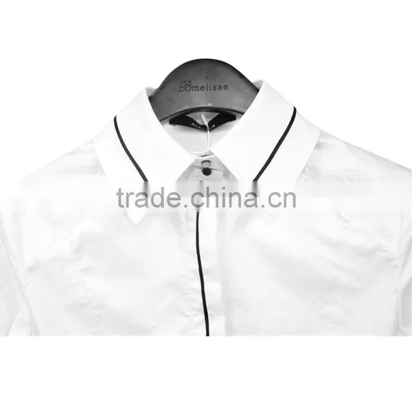 2014 2015 New Design Alephan Man Shirt Custom Made White Shirt photo-3