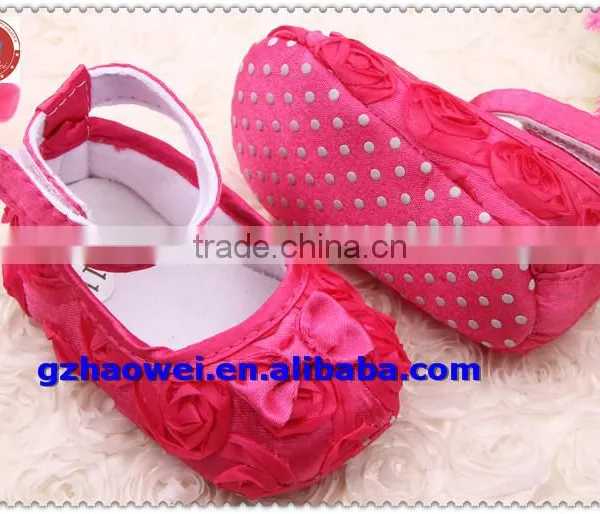 Solid Rose Baby Girls Dress Shoes photo-2