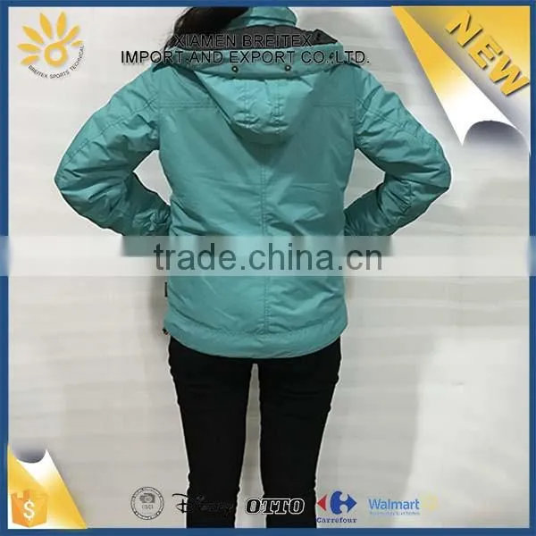 Fashion Design Custom Colorful Winter Lady Ski Jacket Waterproof photo-3