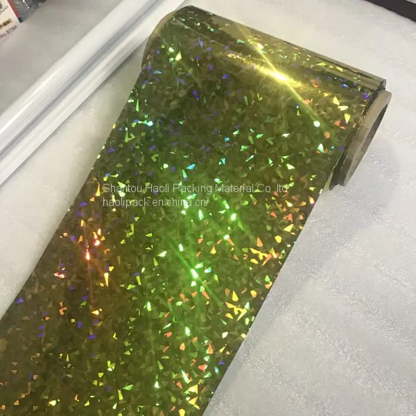 Lowest Price Colorful Opaque BOPP Holographic Film