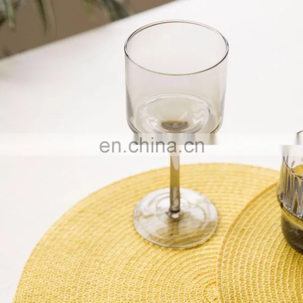 Round Plastic Metallic Placemat photo-2