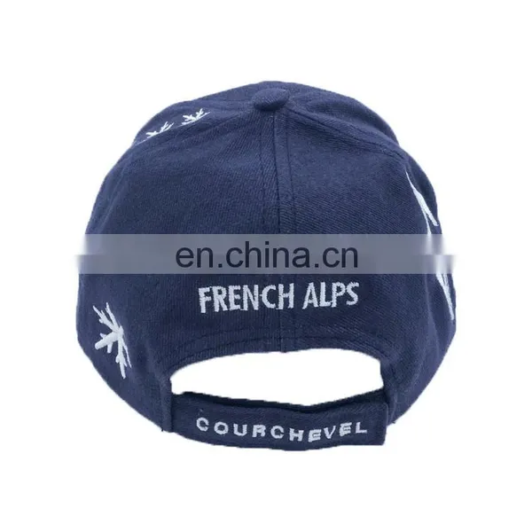 Wholesale Fashion Structured Custom Promotional Flat Embroidery Baseball Cap photo-4