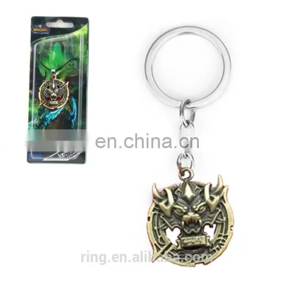 Game King of Glory Necklace Keychain Keyrings Key Chain Pendant Jewelry photo-2