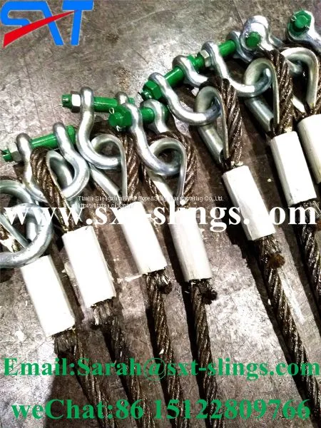 Galvanized Steel Wire Rope Slings Exporter 6*49SWS+IWR photo-5