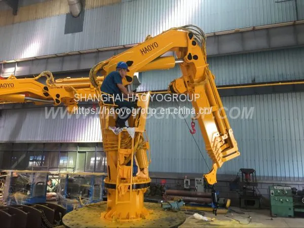 Knuckle Marine Crane Foldable Marine Crane for Sale photo-2