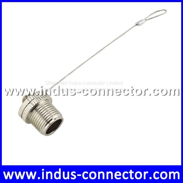 M12 Male Dust Cap With Customized Wire Length