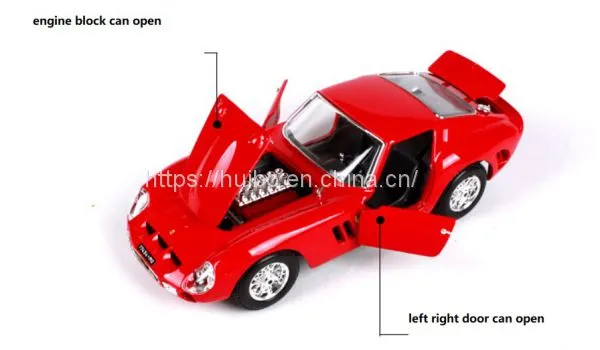 Die Casting 1/18 Ferrari 250 GTO Sport Car Hot Sale photo-2