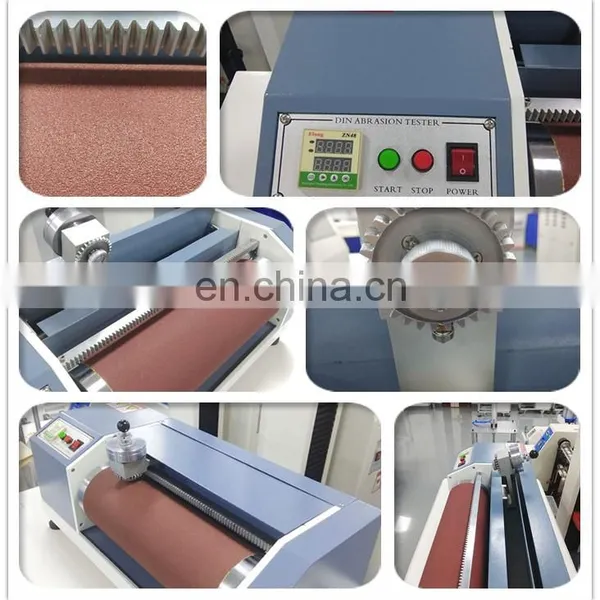 ZONHOW Universal DIN Leather Wear Abrasion Friction Tester photo-7