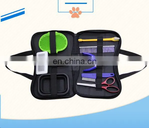 Wholesale Pet Grooming Kit Pet Nail Clippers Dog Hair Flea Comb Pet Massage Brushes photo-5