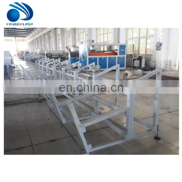 Pvc Fiber Reinforced Conical Twin Extruder/double Screw Extruder Plastic Pipe Price List Extrusion PPR Pipe Making Machine photo-6