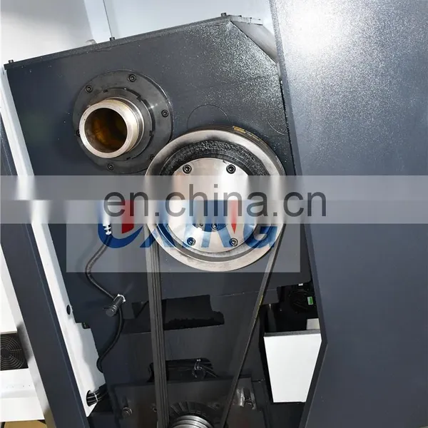 Hard Guide Way Heavy Duty Auto Flat Bed Torno Parallel Cnc Lathe Machine Machinery With Big Spindle Bore Made in China photo-2