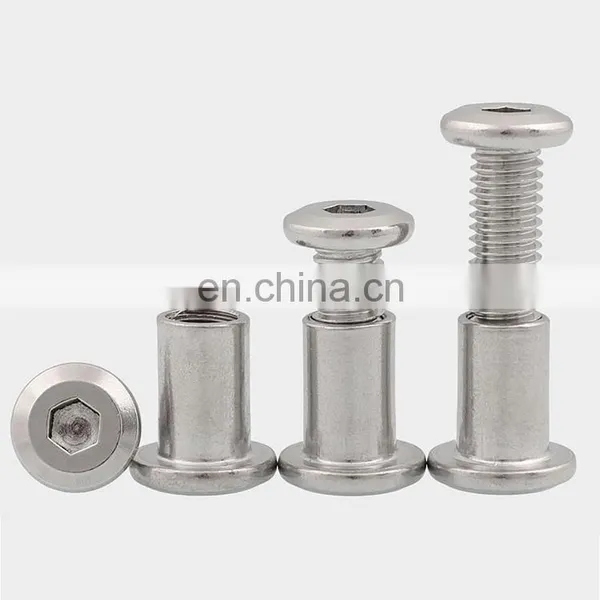 Stainless Steel Hexagon Socket M6 Flat Head Binding Screw photo-2