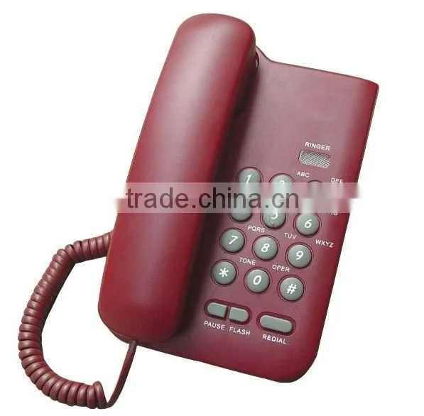 Office Basic Analog Corded Wired Clean Room Telephone photo-4
