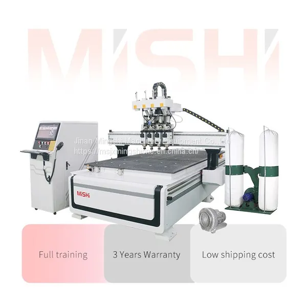 4 Axis Atc Woodworking Engraving Cutting Machine Atc Woodworking Cnc Machine 4 Heads CNC Woodworking Machine photo-2