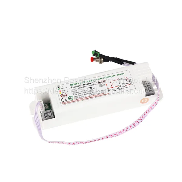 AC90 280V Automatic Charging LED Emergency 3w Rechargeable Power Emergency Lights Battery Backup