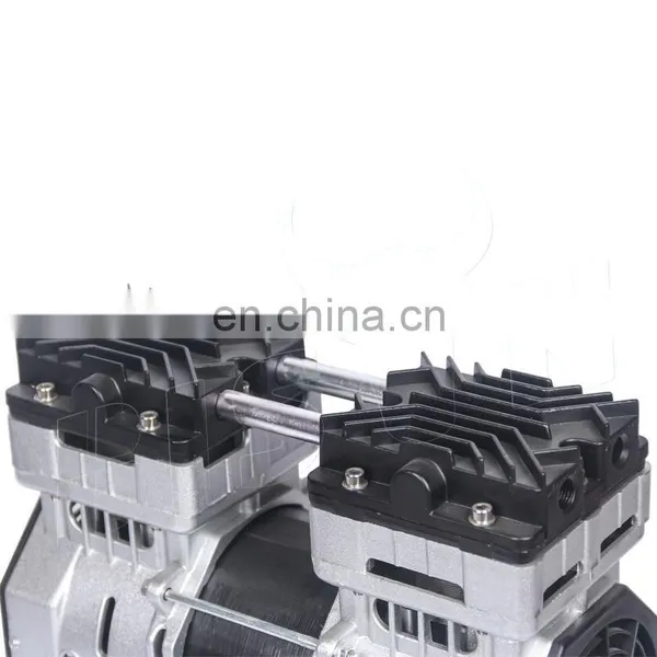 Bison China Manufacture 62dB 550W 1400RPM Silent Pistons Air Head Compressor Oilless photo-3