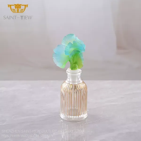 Gilding Evening Party Event Luxury Antique Refillable Cute Wholesale Empty Glass Round Square Perfume Bottle photo-5