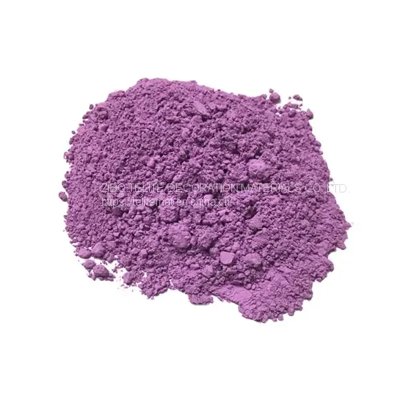 590C Violet Color Inorganic Glass Bolttle Color Enamel Pigment photo-2