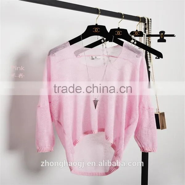 New Fashion Women Summer Pullover Breathable Sweater With Best Qualtiy photo-3