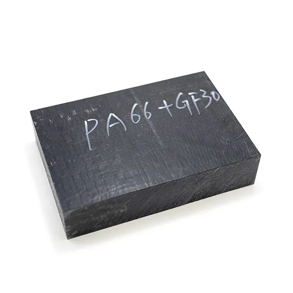 Modified Material PA66+GF Sheet Rod Tube Extrusion Plastic Sheet photo-2