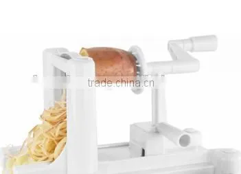 3-in-1 Tri-blade Vegetable Fruit Spiral Slicer Cutter Chopper Dicer Shred photo-2