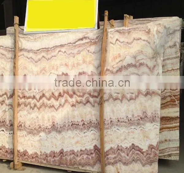 Luxury Stone Product Polished Onyx Tiles For Indoor Decoration photo-5