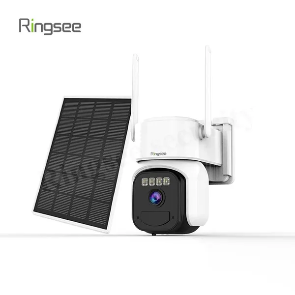 Ringsee Brand OKAM AI Detection Wireless Solar Camera 3MP PTZ 4G Solar Powered CCTV Security Camera for African Europe Market photo-4
