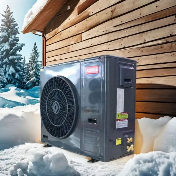 New Energy Heat Pump Split R32 8kW 10kW Georgia Tajikistan Uzbekistan Kyrgyzstan Kazakhstan Turkmenistan Air to Water Heat Pump photo-4