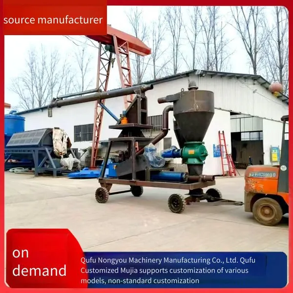 Negative Pressure Grain Unloading Machine. Hongchang Machinery's Customizable Grain Suction Machine for Grain Depots/wharves. Pneumatic Conveying System photo-4