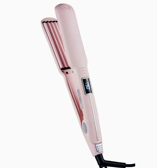 New Fluffy Splint Pad/Digital LCD Hair Straightener/Corn Perm Straight Plate Clip（Wechat:13510231336）