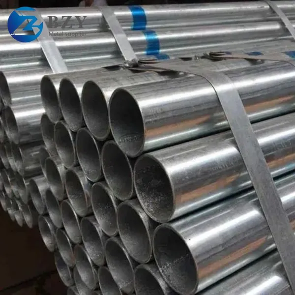 High-quality Galvanized Steel Pipe Gi Pipe Galvanized Iron Steel Round Pipe Galva Steel Tubes Manufacturer Preferential Prices photo-1