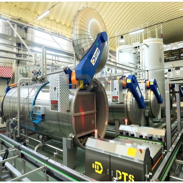 Beef Canned Food High-Temperature Retort Sterilizer / Commercial Sterility Processing Equipment photo-2
