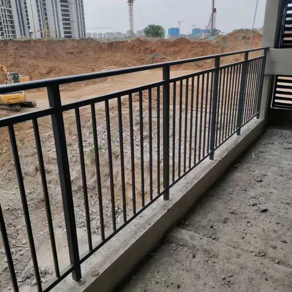 UV Resistant Polyester Powder Coated Zinc Steel Fence, Corrosion Class C4 Compliant