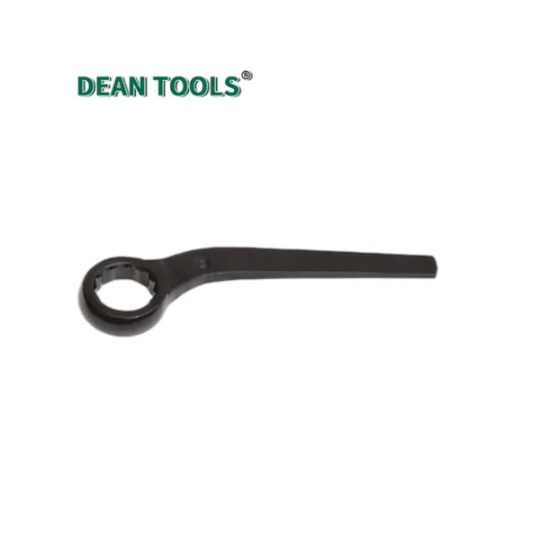 Heavy Duty Steel Single Bent Box Wrench,Single Bent Box End Design,Angled Box End Design,Offset Access Design