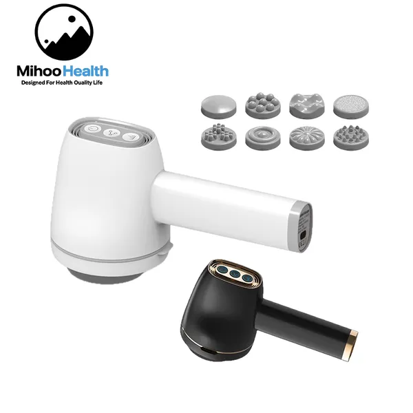 Professional Body Cellulite Massager With 8 Interchangeable Massage Attachments MH-668