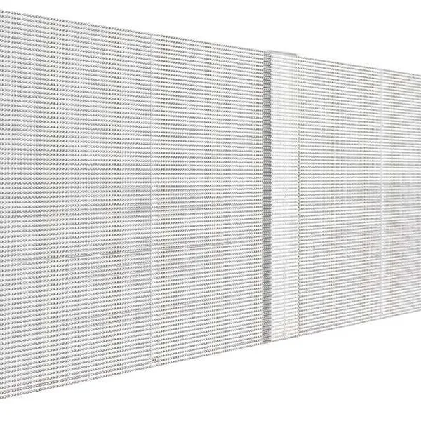 Customized Project LED Transparent Screen Splicable Modular Design High Transparency Glass LED Wall For Retail Facade photo-2