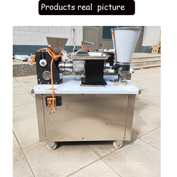 SN-QDMECH Electric Commercial Dumpling Making Machine Dumpling Forming Machine Gyoza Maker Frozen Food Factory photo-4