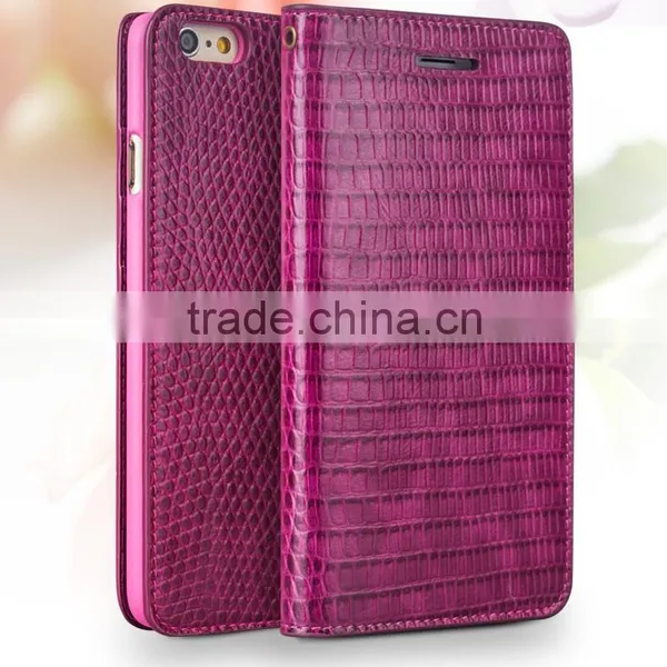 Craftman Handmade Genuine Leather Phone Case 4.7 Inch for Apple Iphone 6 Cell Phone Leather Case photo-2