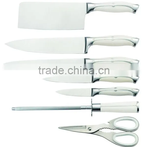 ABS+430s/s HANDLE 8PCS KITCHEN KNIFE SET photo-2