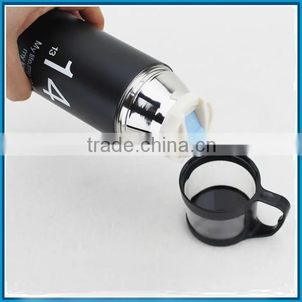 Handle Cup Stainless Steel Vacuum Bottle photo-4