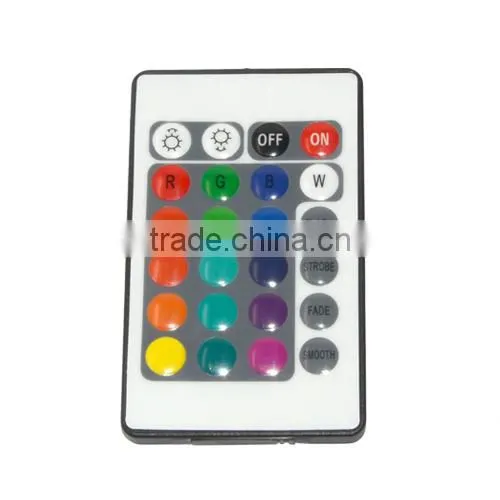 DC12V 24 Keys IR Remote Controller for SMD3528 SMD5050 RGB LED Strip LED Lights With RGB Control Bo Dimmer RGB Controller photo-3