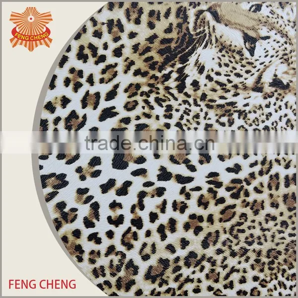 54" Width 0.7mm Thickness Animal Grain Synthetic Leather photo-4